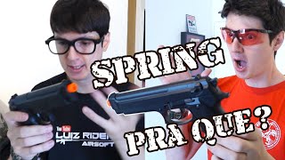 AIRSOFT SPRING BARATA VALE A PENA?