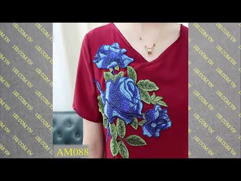 Mã: AM088: Váy Thêu Cao Cấp Vải Polyester (Free ship toàn quốc).