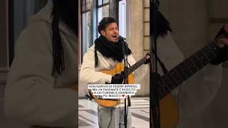 Simo Veludo - Hallelujah Busking In Via Roma - Torino
