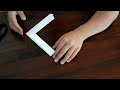 2 - How To Make An Origami Boomerang!!!