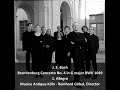 J. S. Bach - Brandenburg Concerto No. 4 in G major BWV 1049 (1/2) - Musica Antiqua Köln
