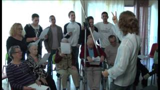 יחד הולכים - שיר שנכתב ע"י נערים וקשישים ביחד