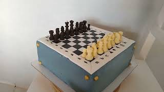 Chess Cake. Торт Шахматы #Chesscake #Chocochess #Chocolatechess#Shots#Sweet