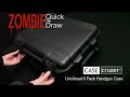 Zombie Quick Draw Universal 6 Pack Handgun Case