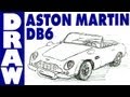How to draw an Aston Martin DB6 Volante - realtime tutorial