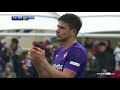 The Fiorentina game comes to a halt in the 13th minute as they pay tribute to Davide Astori
