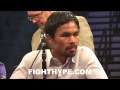 FREDDIE ROACH DEFIANT IN LOSS; CLAIMS MAYWEATHER RAN AND PACQUIAO DESERVED MORE ROUNDS