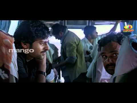 prabhas comedy in bus - Baahubali prabhas bujjigadu movie comedy...