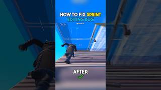 Sprint Edit Glitch How To Fix Sprint Edit Bug In Fortnite