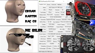 Ekran Kartı Gb Gddr Ve Kaç Bi̇t Olduğunu Öğrenme