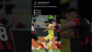 Uefa Konferans Liginde Spartak Trnava 1-2 Fenerbahçe Ve Maçın Leri