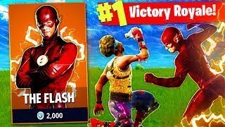 Fortnite: NEW DANCES IN FORTNITE WITH CUSTOM FLASH SKIN!