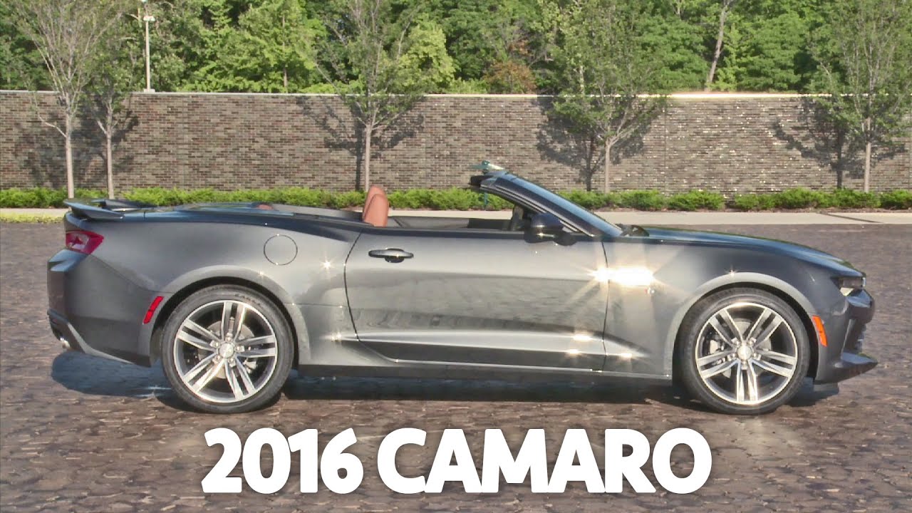 2016 Chevrolet Camaro Convertible - Interior & Exterior ...