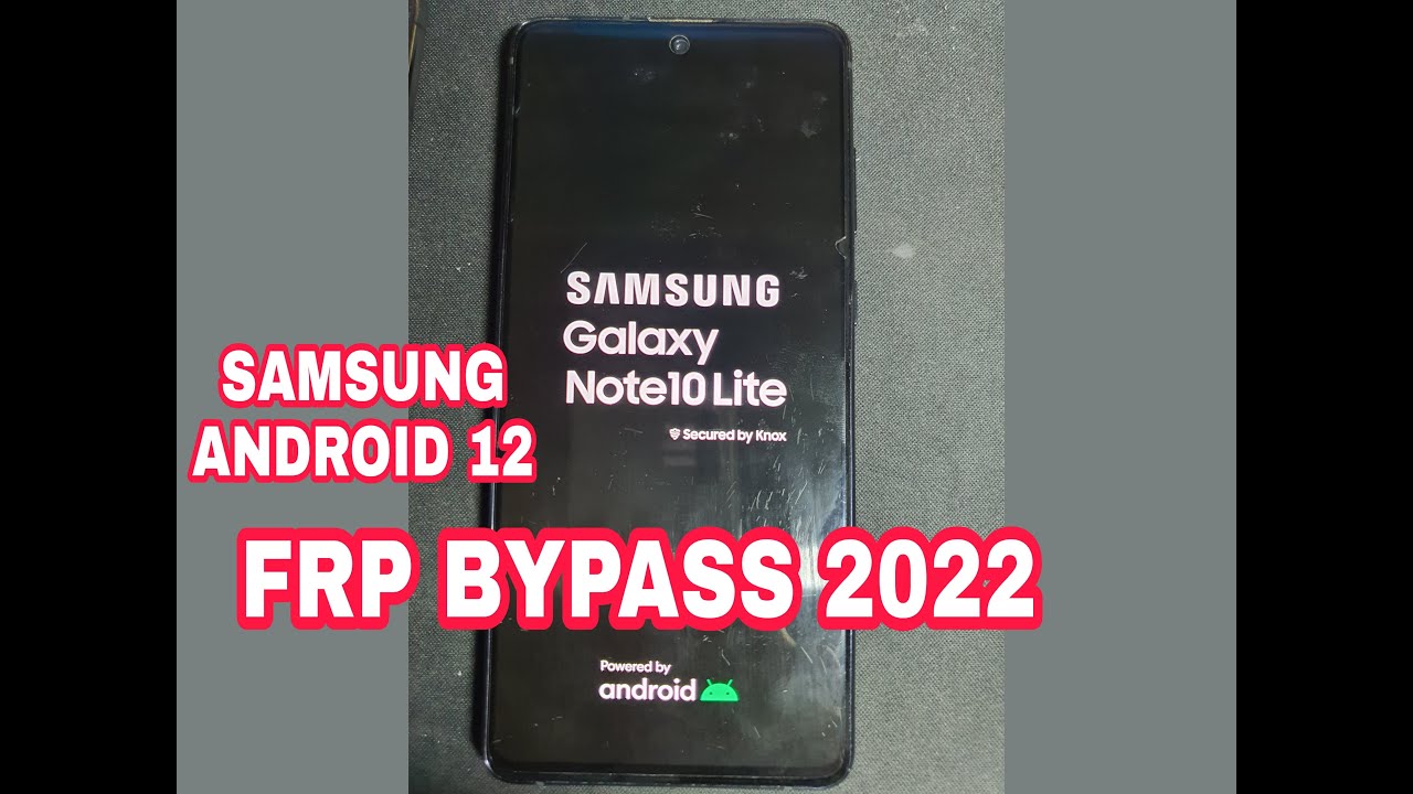 Samsung Android 12 Frp Bypass 2022 / Delete Account Samsung Android 12 Frp Bypass 2022 / Delete Account