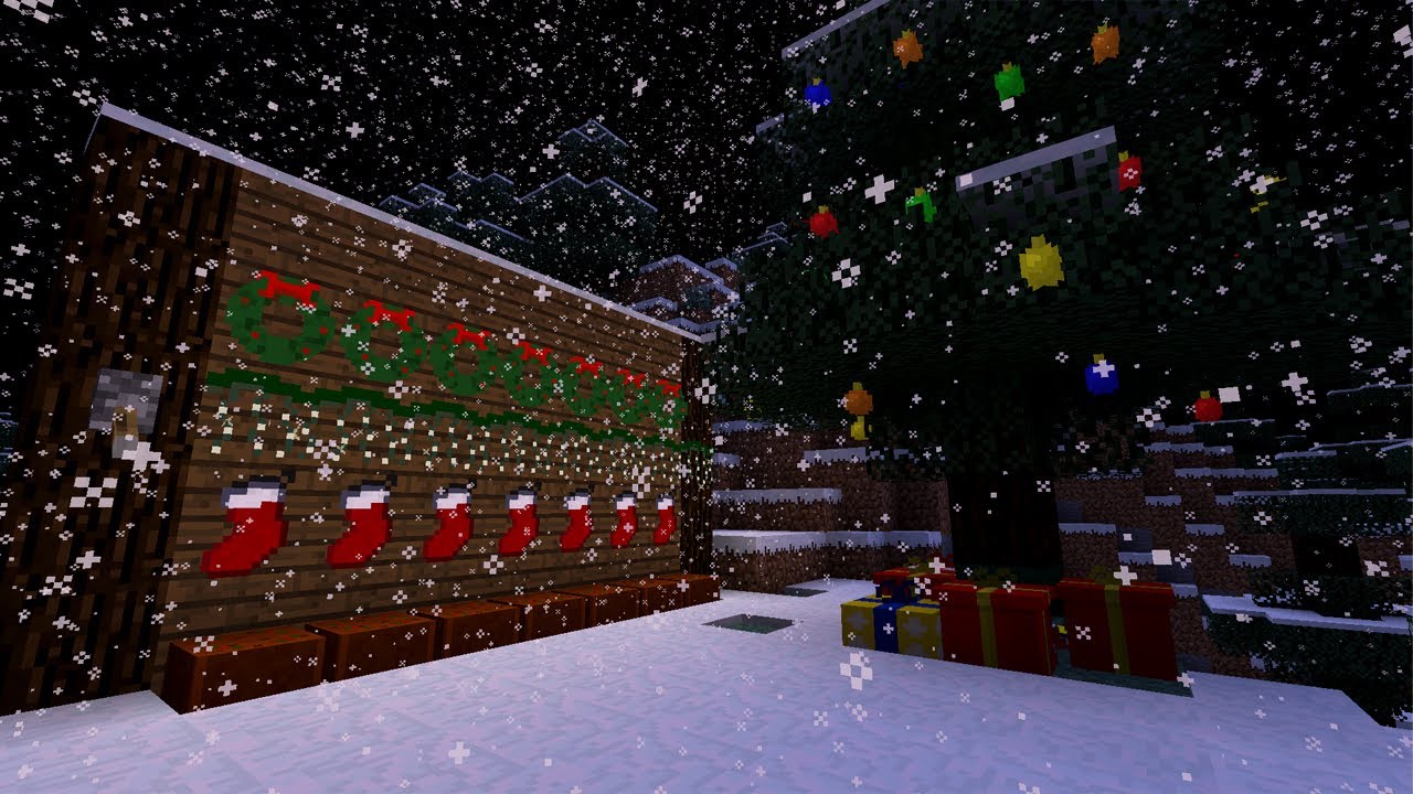 Weihnachten in Minecraft Minecraft Mod YouTube