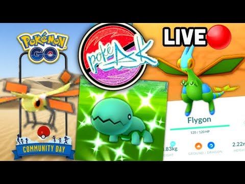 Shiny Trapinch Community Day Live in Alaska | Pokemon GO
