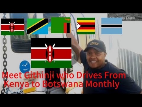 Driving 5000km for 10days   from Kenya to Botswana 🇰🇪🇧🇼