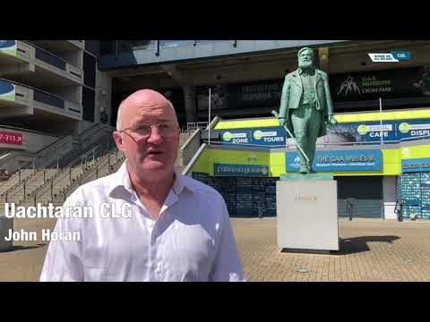 GAA President, John Horan, reacts to the launch of the Gaelic Games Coach Survey 2020.