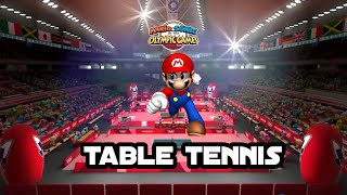 Mario & Sonic At The Tokyo 2020 Olympic Games Table Tennis Mario