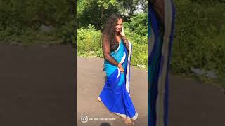 Slow Motion Videos Saree Traditional Nisha Singh