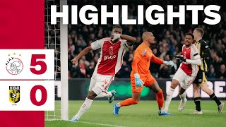 Great goals, great win! ⚪🔴⚪ | Highlights Ajax - Vitesse | Eredivisie
