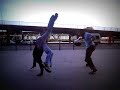 Capoeira no Aeroporto de Malaga VO, DUMBO Y PARAFINA