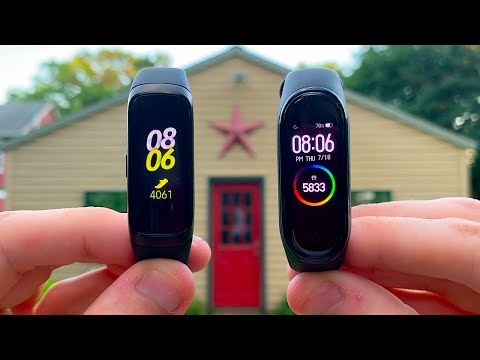 Samsung Galaxy Fit vs Xiaomi Mi Band 4