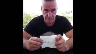 Солист группы Rammstein попросил поклонников спасти его от российских звезд