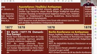19. Yüzyil Si̇yasi̇ Olaylar - 3