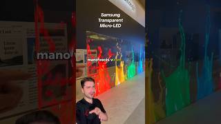 A Nova Tv Transparente Da Samsung