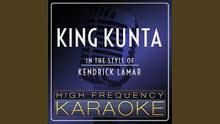 King Kunta Instrumental Version King Kunta Instrumental Version
