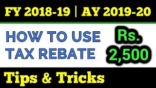 How To Use TAX REBATE In Income Tax | TAX REBATE Tips & Tricks | Examples | FinCalC TV