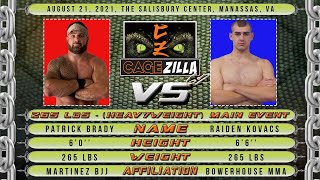 Partick Brady VS Raiden Kovacs CZ62 Main Event