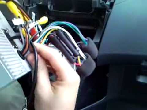 cablaggio stereo yaris audiosources - YouTube cable tv wiring diagram 
