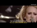 Adele -- Set Fire To The Rain ... subtitulado