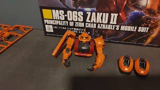 Char Aznables Mobile Suit Ms-06S Zaku Ii