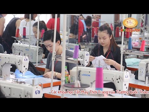 Dạy cắt may thời trang Trường Quốc Thảo