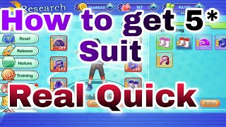 Easy 5 Suits Poketown Mons Awaken