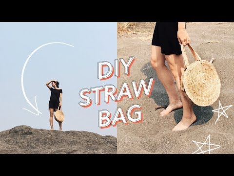 HOW TO MAKE A STRAW BAG | WITHWENDY - YouTube