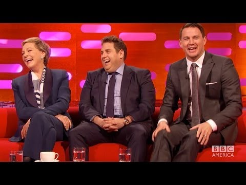 JULIE ANDREWS & CHANNING TATUM on Movie Nudity - The Graham Norton Show on BBC AMERICA