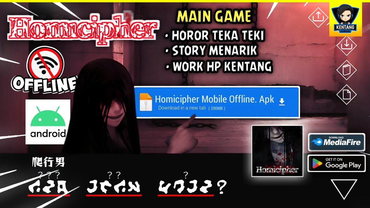 Finally RELEASED | Play the Homicipher Android Apk Game on Finally RELEASED | Play the Homicipher Android Apk Game on