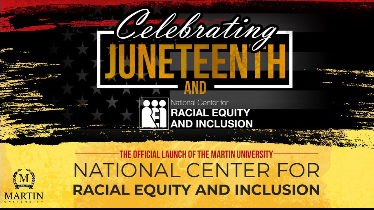 The official launch of the Martin University National Center for Racial Equity and Inclusion