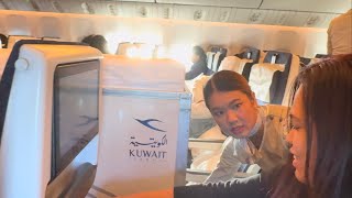 Kuwait Airways,Flying Economy On The 777 From Kuwait To London 2024