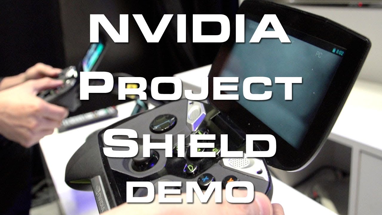 nVIDIA Project Shield, video preview #2013CES