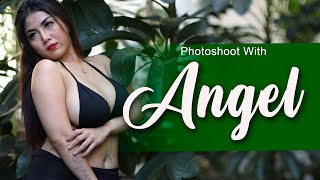 Photoshoot With ANGEL RICH | siapa yang gak tau model cantik ini, model yang sel