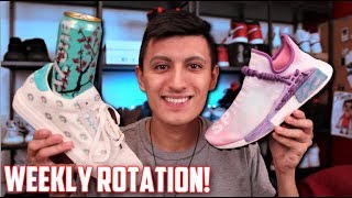 My Last Weekly Sneaker Rotation Pharrell Nmd, Arizona X Adidas And More