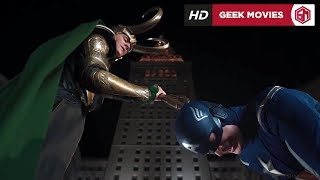 Yenilmezler | Kaptan Amerika vs Loki Dövüşü | HD