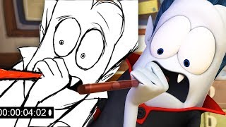 Spookiz Storyboard - Cula's Straw Gun! | 스푸키즈 | Kids Cartoons | Videos for Kids
