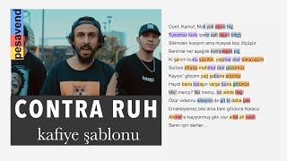 Contra - Ruh - Sözler & Kafiye Şablonu