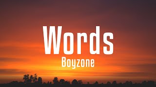 Watch Boyzone Words video
